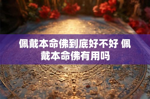 佩戴本命佛到底好不好 佩戴本命佛有用吗