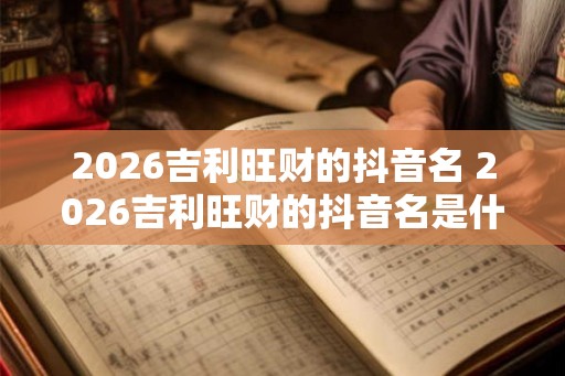 2026吉利旺财的抖音名 2026吉利旺财的抖音名是什么