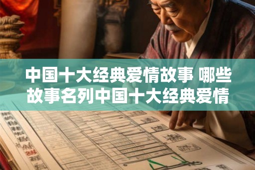 中国十大经典爱情故事 哪些故事名列中国十大经典爱情故事