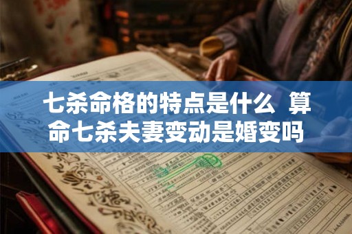 七杀命格的特点是什么  算命七杀夫妻变动是婚变吗