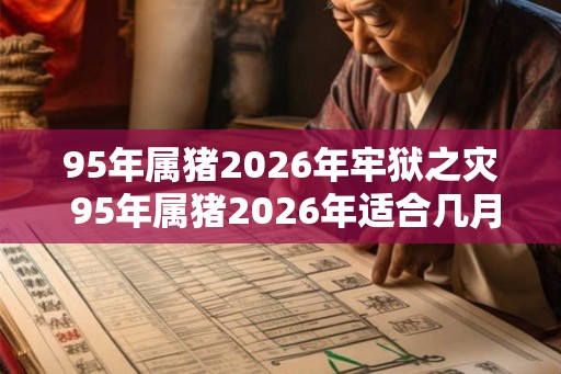 95年属猪2026年牢狱之灾 95年属猪2026年适合几月结婚