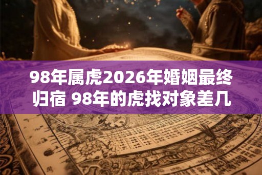 98年属虎2026年婚姻最终归宿 98年的虎找对象差几岁好 98年属虎2026年婚姻最终归宿 98年的虎找对象差几岁好