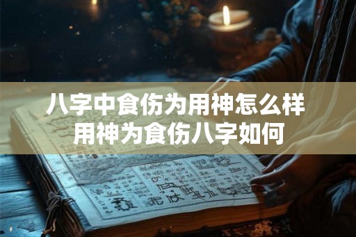八字中食伤为用神怎么样 用神为食伤八字如何 八字中食伤为用神怎么样 用神为食伤八字如何