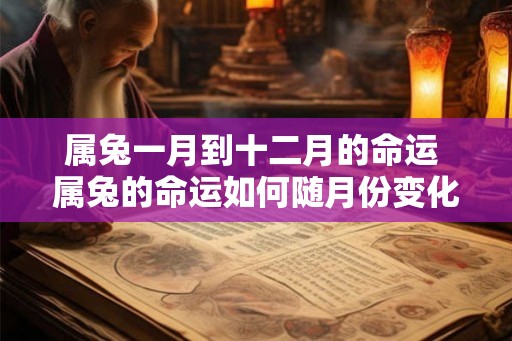 属兔一月到十二月的命运 属兔的命运如何随月份变化