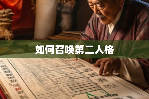 如何召唤第二人格