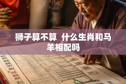 狮子算不算  什么生肖和马羊相配吗
