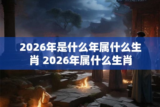 2026年是什么年属什么生肖 2026年属什么生肖