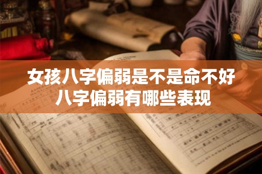 女孩八字偏弱是不是命不好 八字偏弱有哪些表现