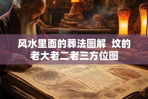 风水里面的葬法图解  坟的老大老二老三方位图