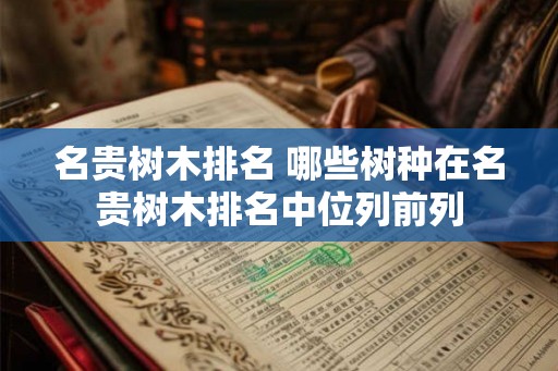 名贵树木排名 哪些树种在名贵树木排名中位列前列