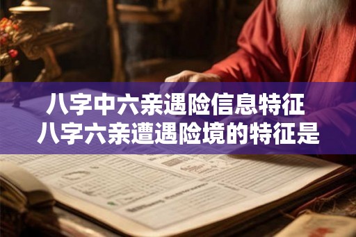 八字中六亲遇险信息特征 八字六亲遭遇险境的特征是什么 八字中六亲遇险信息特征 八字六亲遭遇险境的特征是什么