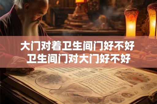 大门对着卫生间门好不好 卫生间门对大门好不好 大门对着卫生间门好不好 卫生间门对大门好不好