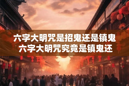 六字大明咒是招鬼还是镇鬼 六字大明咒究竟是镇鬼还是招鬼 六字大明咒是招鬼还是镇鬼 六字大明咒究竟是镇鬼还是招鬼
