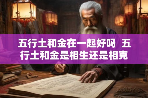 五行土和金在一起好吗  五行土和金是相生还是相克