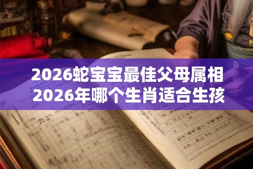 2026蛇宝宝最佳父母属相 2026年哪个生肖适合生孩子