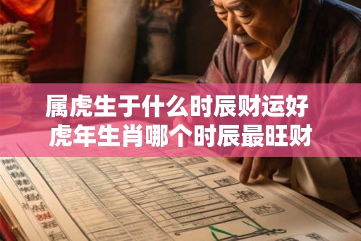 属虎生于什么时辰财运好 虎年生肖哪个时辰最旺财