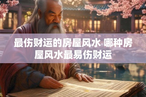 最伤财运的房屋风水 哪种房屋风水最易伤财运