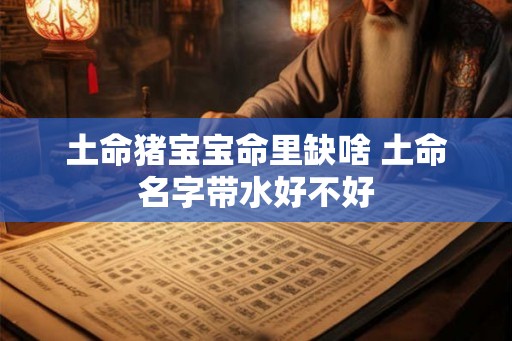 土命猪宝宝命里缺啥 土命名字带水好不好
