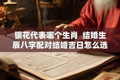 银花代表哪个生肖  结婚生辰八字配对结婚吉日怎么选好