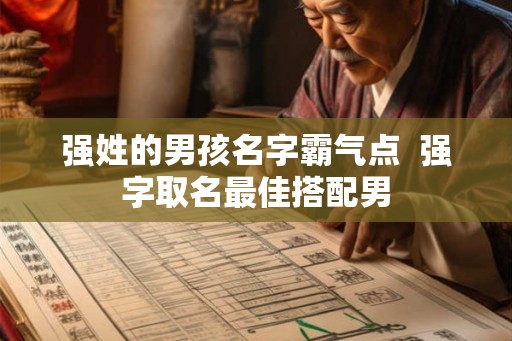 强姓的男孩名字霸气点 强字取名最佳搭配男 强姓的男孩名字霸气点 强字取名最佳搭配男