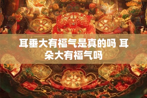 耳垂大有福气是真的吗 耳朵大有福气吗