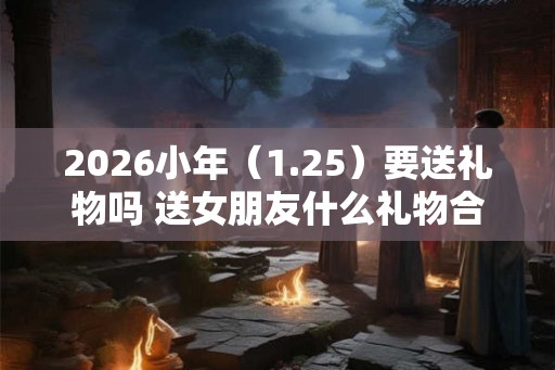 2026小年（1.25）要送礼物吗 送女朋友什么礼物合适