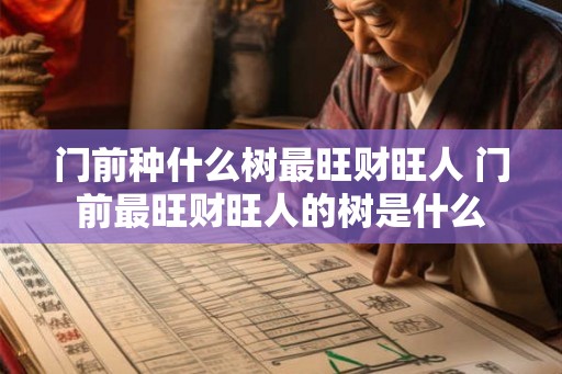 门前种什么树最旺财旺人 门前最旺财旺人的树是什么
