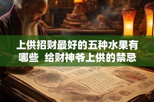 上供招财最好的五种水果有哪些  给财神爷上供的禁忌
