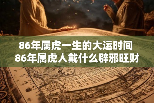 86年属虎一生的大运时间 86年属虎人戴什么辟邪旺财