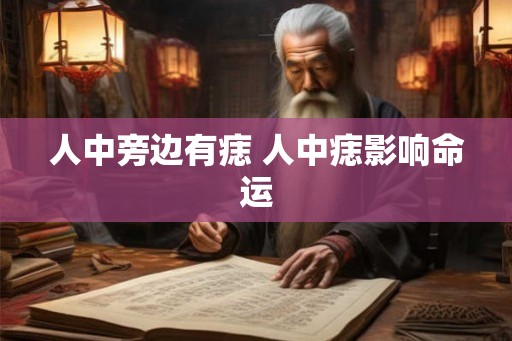 人中旁边有痣 人中痣影响命运 人中旁边有痣 人中痣影响命运