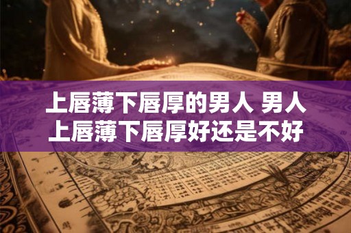 上唇薄下唇厚的男人 男人上唇薄下唇厚好还是不好