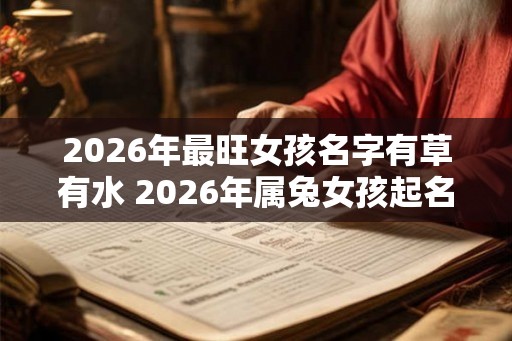 2026年最旺女孩名字有草有水 2026年属兔女孩起名技巧