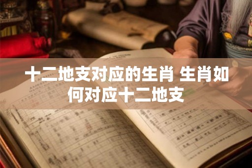 十二地支对应的生肖 生肖如何对应十二地支 十二地支对应的生肖 生肖如何对应十二地支