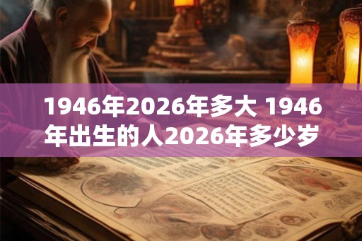 1946年2026年多大 1946年出生的人2026年多少岁