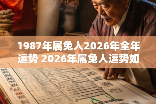 1987年属兔人2026年全年运势 2026年属兔人运势如何 1987年属兔人2026年全年运势 2026年属兔人运势如何