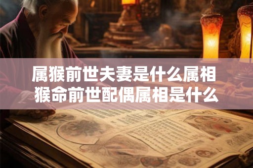 属猴前世夫妻是什么属相 猴命前世配偶属相是什么