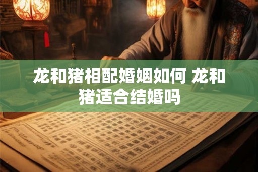 龙和猪相配婚姻如何 龙和猪适合结婚吗