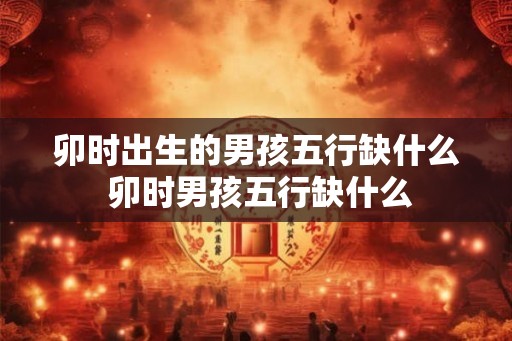 卯时出生的男孩五行缺什么 卯时男孩五行缺什么