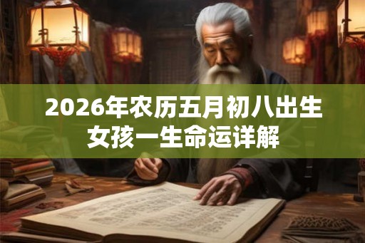 2026年农历五月初八出生女孩一生命运详解 2026年农历五月初八出生女孩一生命运详解