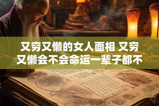 又穷又懒的女人面相 又穷又懒会不会命运一辈子都不好