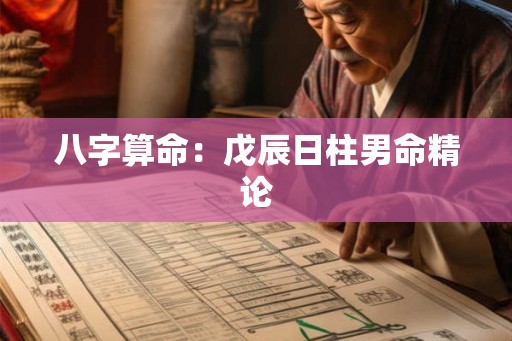 八字算命：戊辰日柱男命精论