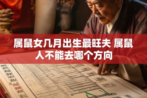 属鼠女几月出生最旺夫 属鼠人不能去哪个方向