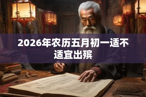 2026年农历五月初一适不适宜出殡