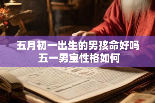 五月初一出生的男孩命好吗 五一男宝性格如何