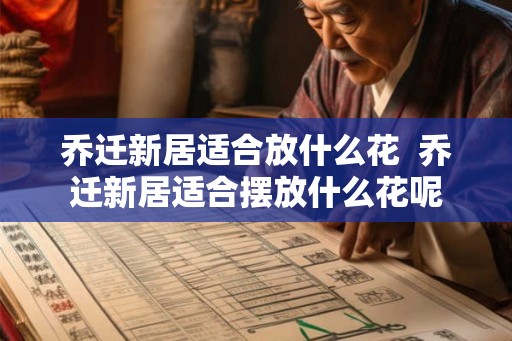 乔迁新居适合放什么花 乔迁新居适合摆放什么花呢 乔迁新居适合放什么花 乔迁新居适合摆放什么花呢