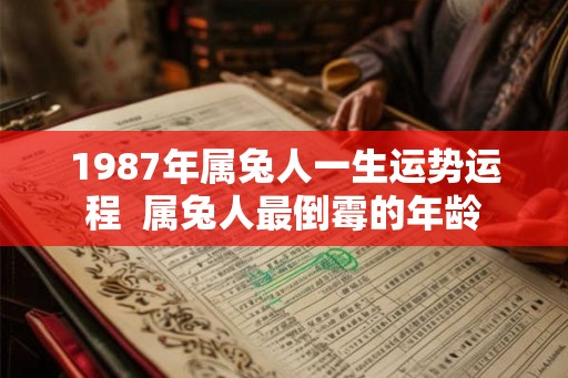 1987年属兔人一生运势运程 属兔人最倒霉的年龄 1987年属兔人一生运势运程 属兔人最倒霉的年龄