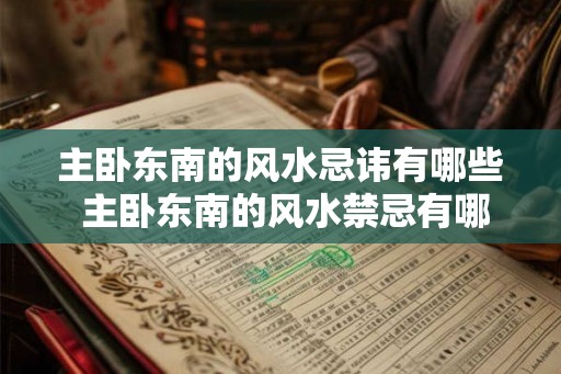主卧东南的风水忌讳有哪些 主卧东南的风水禁忌有哪些 主卧东南的风水忌讳有哪些 主卧东南的风水禁忌有哪些