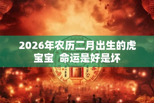 2026年农历二月出生的虎宝宝  命运是好是坏