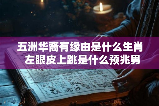 五洲华裔有缘由是什么生肖 左眼皮上跳是什么预兆男人 五洲华裔有缘由是什么生肖 左眼皮上跳是什么预兆男人