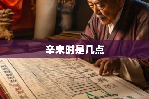 辛未时是几点
